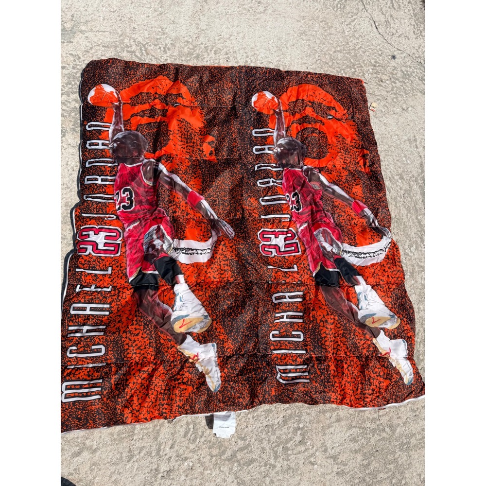 Vintage Michael Jordan #23 Chicago Bulls Twin Sleeping Bag Basketball NOS Rare